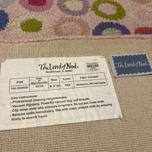 Land of Nod kids rug